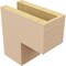 Ekena Millwork 4"W x 8"D x 8"H Classic Chapel Hill Rough Cedar Woodgrain TimberThane Corbel, Primed Tan CORUR04X08X08CHPRCPR - alternate 5